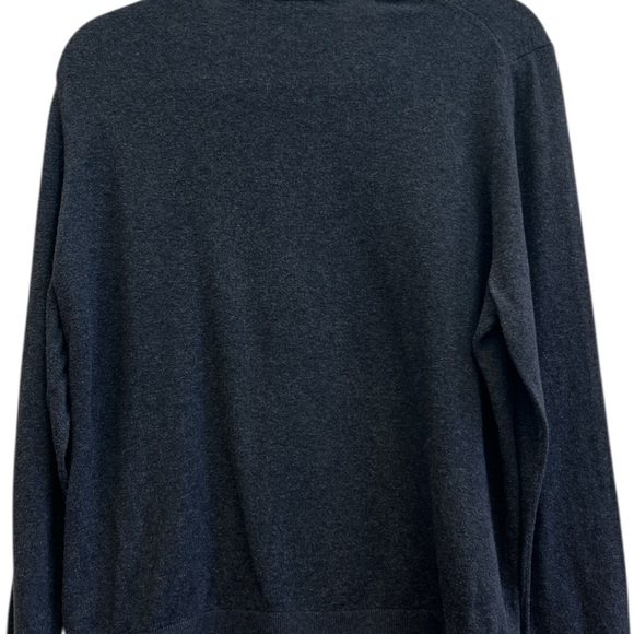 Quince Charcoal Gray Sweater XL Quiet Luxury Minimalist Capsule Basic - Picture 2 of 4